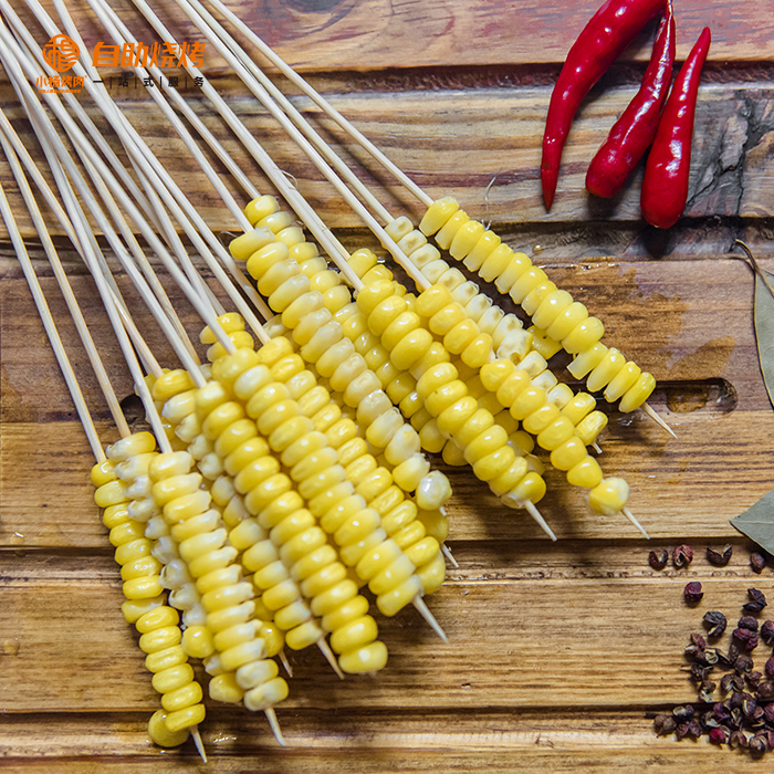 精选烤玉米粒 20串/包