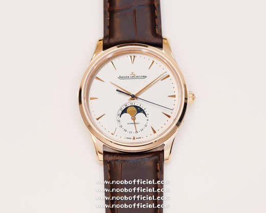 【GF豪华高配版】积家月相大师系列正装男表Q1368420.（表壳直径39mm，厚度9.9mm）【月相盘】CNC精雕成型（非贴片）相似度高达98%！【机芯】原装开模复刻Cal.925/1一体机芯 商品图0