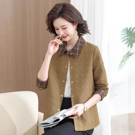 ALBB-MCQ1外套时尚洋气上衣中老年春秋夹克风衣 商品图3