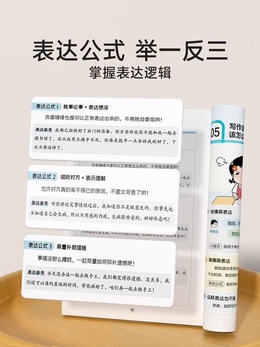 让孩子赢在表达【95%的家长推荐全3册】日常生活+公共场合+校园社交  商品图3