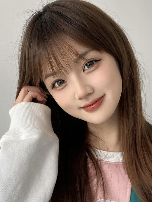 【大直径】EALLAGIRL-渐变黑粉/浪漫情诗-14.5mm【年抛 0-800度 无525/575】 商品图11