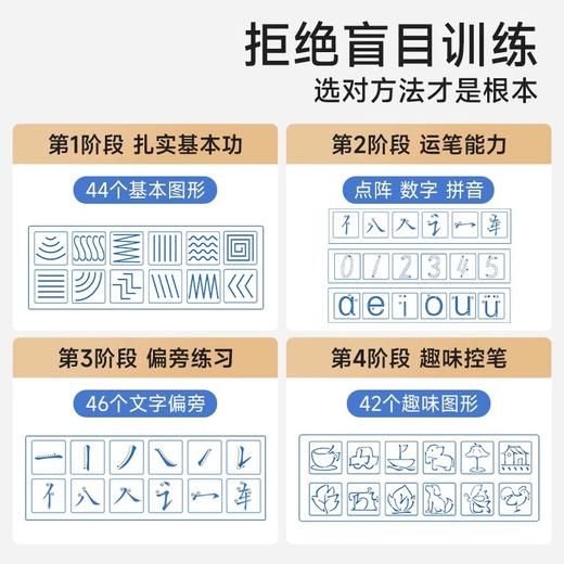 小学生控笔训练全套6本   商品图2