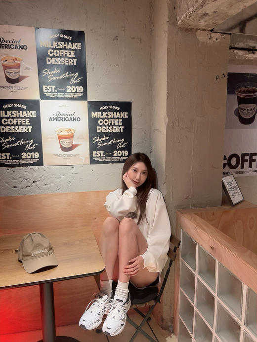 花门原创2024年270g纯棉双面印花情侣长袖T恤男士ins潮牌 商品图3