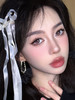 【大直径】EALLAGIRL-渐变黑粉/浪漫情诗-14.5mm【年抛 0-800度 无525/575】 商品缩略图4