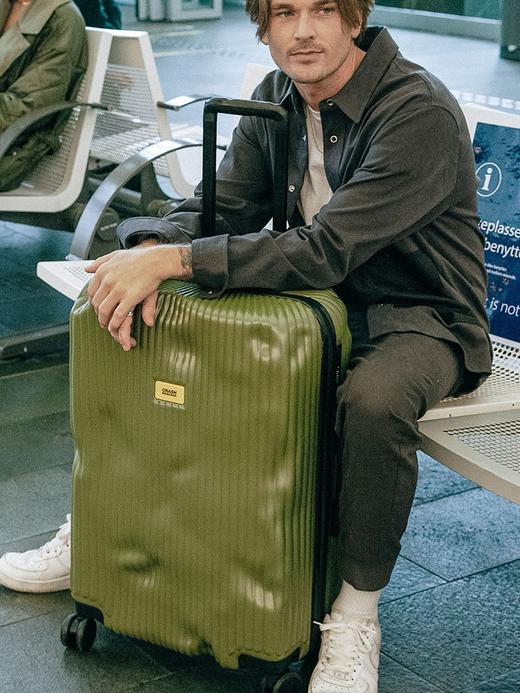 Crash Baggage STRIPE系列 意大利小众设计20寸24寸28寸条纹破损行李箱拉杆箱留学登机箱 商品图2