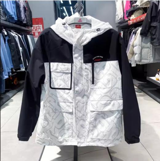 匹克运动加绒连帽风衣早春2024新款户外F2241042/F2241071 商品图5