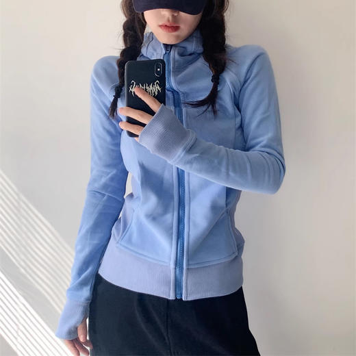 裁缝学苑AX164瑜伽外套纸样女装连帽拉链运动外套衣服样板图纸 商品图5