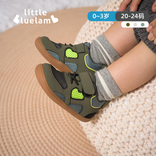 小蓝羊2024春季新款宝宝软底防滑学步鞋小童宝宝网面透气婴幼儿鞋-小飞机 商品图4