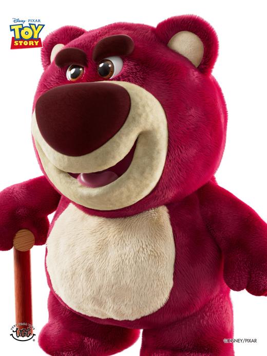 VGT 收藏手办 植绒草莓熊 50cm 劳苏Lotso潮玩摆件 商品图3