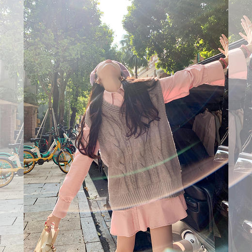 【149元任选2件】 现货！【美高角色卡】衬衫裙 商品图2