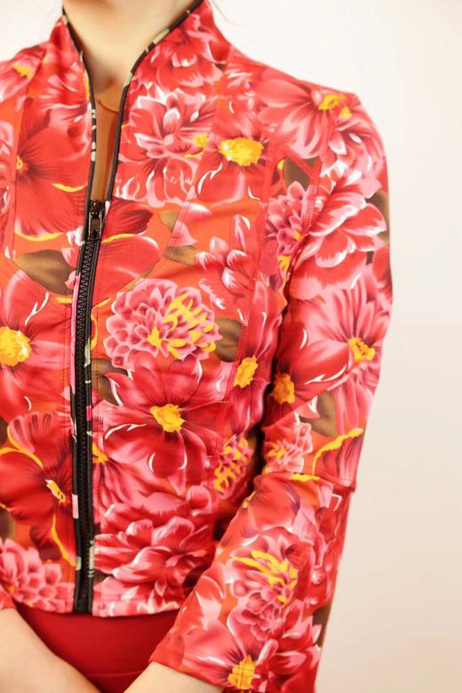 爆款好货 限量款 中式领夹克-福运红 商品图0