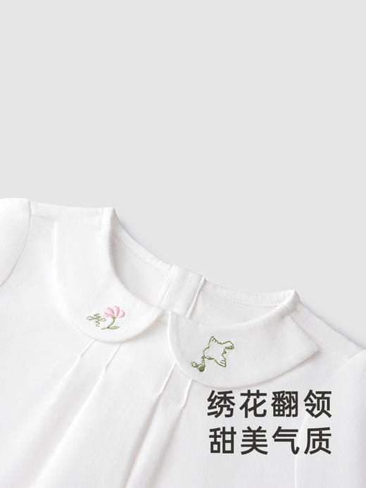 英氏童装套头衫男宝女宝春夏透气百搭长袖纯棉T恤YRTAJ1Q176A YRTAJ1Q252A 商品图1