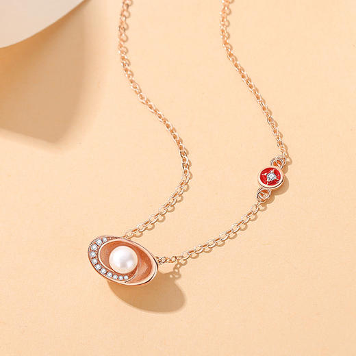 【小元宝】S925银贝母元宝项链【JHY-N001424M】 商品图3