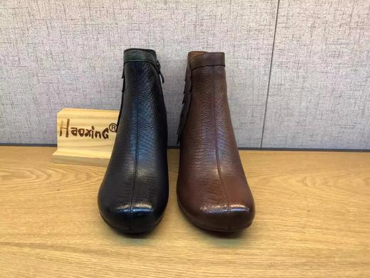 豪行冬季新品真皮加绒女棉靴21492781大码40、41 商品图1