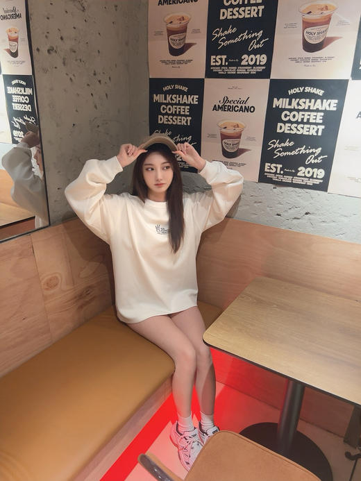 花门原创2024年270g纯棉双面印花情侣长袖T恤男士ins潮牌 商品图4