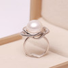 美裕 银 925淡水珍珠戒指11-12mm 107815 开口戒 商品缩略图1