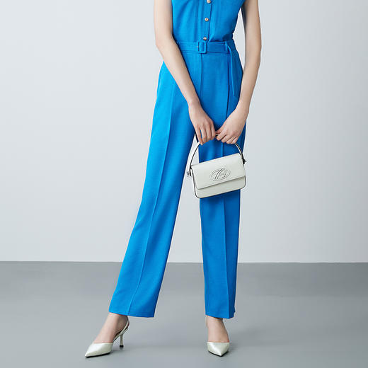 EITIE爱特爱春季新品高腰修身干练裤子7705419 商品图2