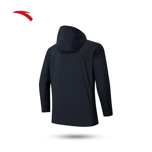 【4XL断码】安踏防泼水梭织运动连帽外套男冬季新款跑步风衣上衣152417630【库存有限，如无货将做退款，介意慎拍！】 商品图1