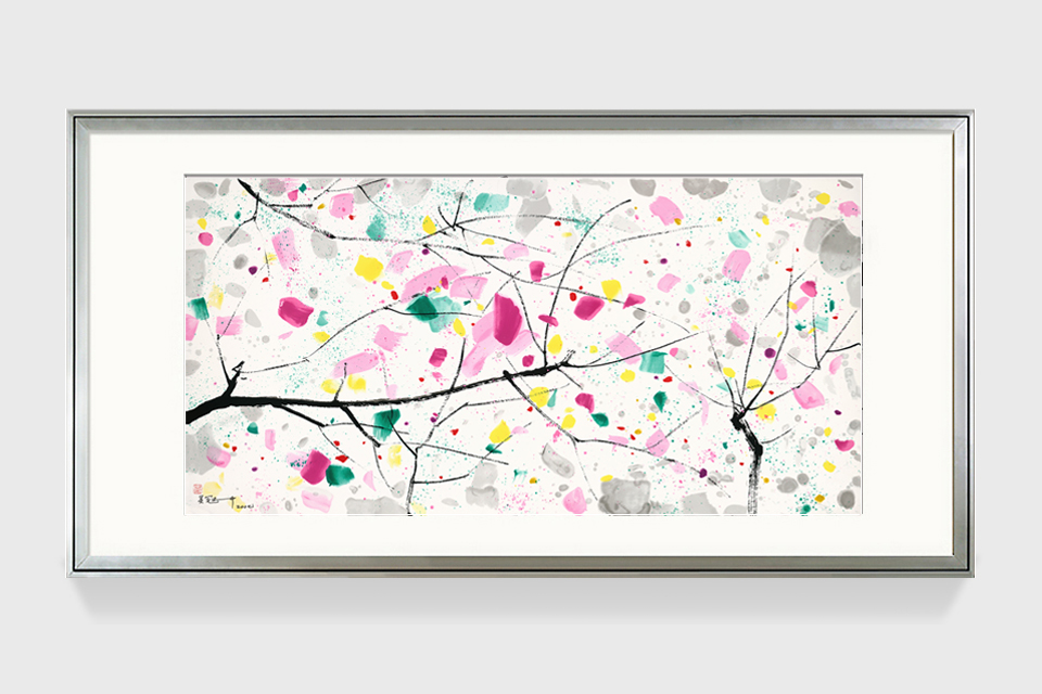 吴冠中|《秋声赋》—— 综合版（水墨）