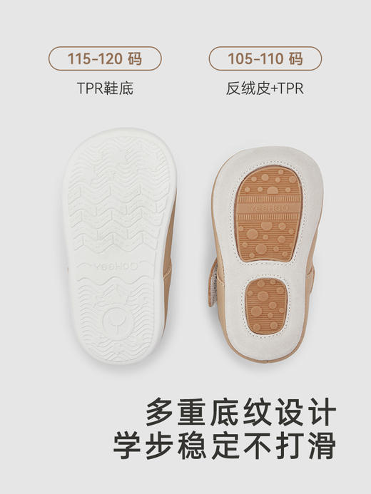 英氏儿童鞋宝宝休闲皮鞋春夏外出牛皮鞋百搭皮鞋YFXCJ2Q009A 商品图3