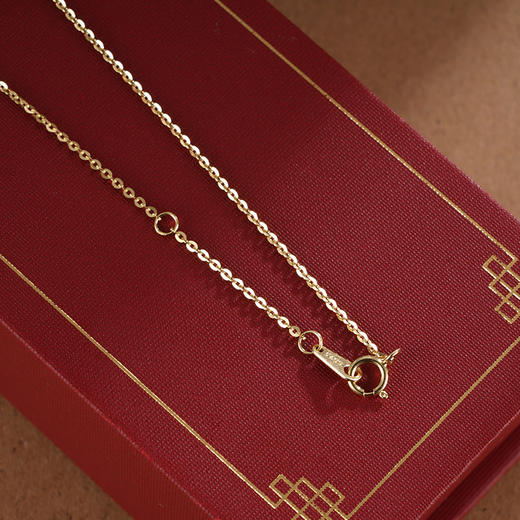 子佩集S925银【长生乐】套链项链【YL-5311201】和田玉锁2401 商品图2