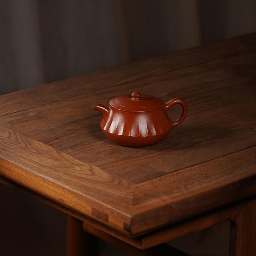 龙德堂陶艺 汤宣武制《百裥》原矿大红袍 180cc 库存请咨询客服 商品图1