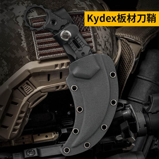 汉道【洛克爪刀】DC53钢户外小弯刀荒野求生防身小刀锋利高硬度随身刀战术爪刀 商品图4