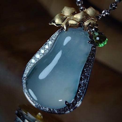 【福挂】翡翠福瓜项坠 商品图10