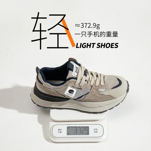 ZHR休闲鞋女鞋2024春季新款时尚百搭减龄清透网面厚底舒适女鞋 商品图12