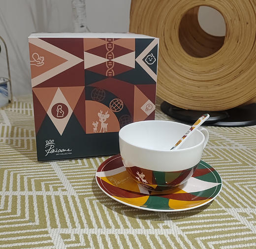 安联文创咖啡杯欧式几何款 商品图0