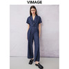 VIMAGE纬漫纪夏季新款显瘦大气时尚收腰连体裤女V2107736 商品缩略图3
