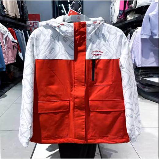 匹克运动加绒连帽风衣早春2024新款户外F2241042/F2241071 商品图8