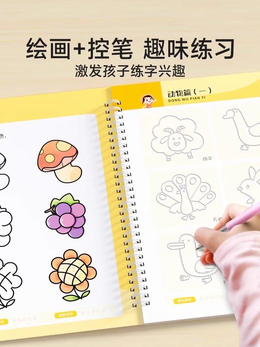 【适用于5-8岁】幼儿进阶版5本装（送消失笔） 商品图1