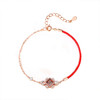 【中国结】S925银中国风微镶锆石红绳手链【JHY-A000856M】 商品缩略图4