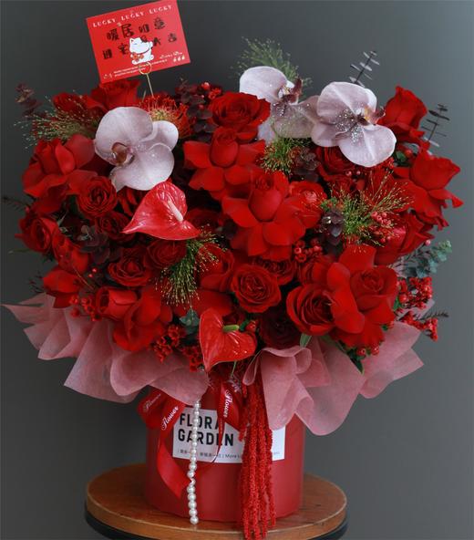 年宵花鲜花抱抱桶 商品图0