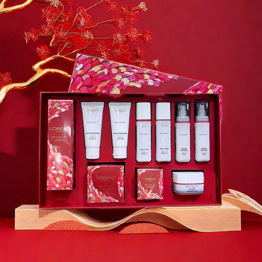 欧莱雅复颜系列买3得10新年礼盒套装 商品图0