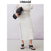 VIMAGE纬漫纪春季新款时尚休闲高腰显瘦半身裙V2106712 商品缩略图2