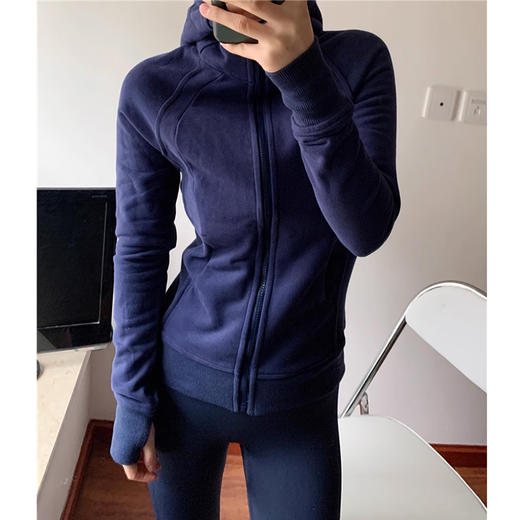 裁缝学苑AX164瑜伽外套纸样女装连帽拉链运动外套衣服样板图纸 商品图2