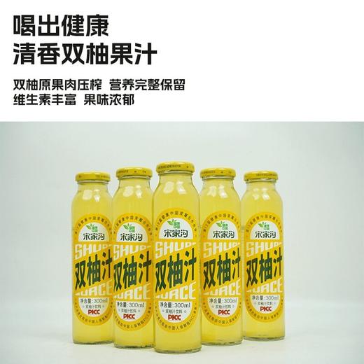 宋家沟玻璃瓶双柚汁4.5kg300ml*15 商品图1