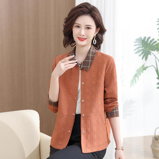 ALBB-MCQ1外套时尚洋气上衣中老年春秋夹克风衣 商品图2