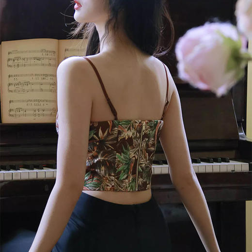 裁缝学苑AX162小香风吊带背心纸样内衣女装西装内搭打底宫廷鱼骨上衣样板 商品图3