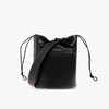 【一】ALEXANDER MCQUEEN 亚历山大.麦昆 女士皮革字母徽标印花水桶包 黑色 775912 1BLUU 1000 商品缩略图0