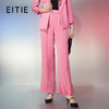 EITIE爱特爱春季新款气质通勤百搭显瘦高腰直筒裤子7705414 商品缩略图1