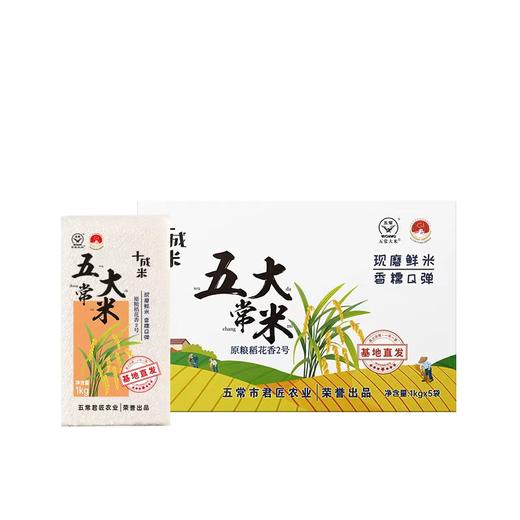 【熊兔甄选】正宗五常大米新米·鲜米现磨·产地直发·饭香浓郁 商品图3