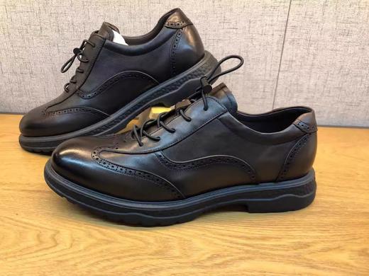 豪行秋冬新品时尚休闲真皮软底套脚男单鞋11338115 商品图1