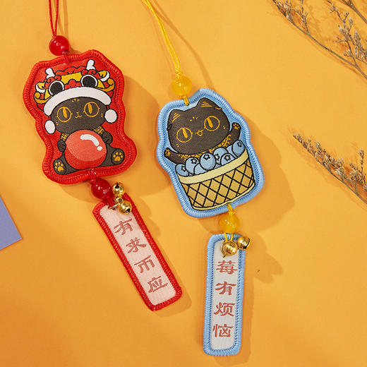 大英博物馆盖亚·安德森猫和她的朋友们系列 香囊香包御守挂件新年装饰挂件 商品图2