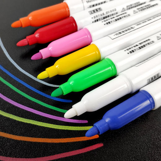 白板笔可擦写水性彩色记号笔绘画数字笔儿童水中漂浮笔 商品图1