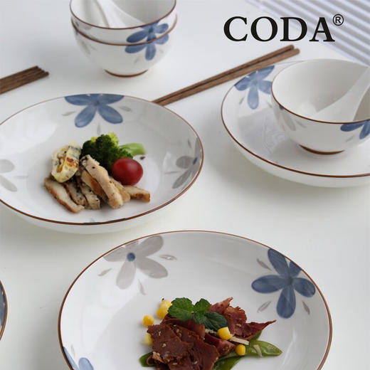 CODA  餐具  青花瓷.花开富贵餐具20件套 商品图2