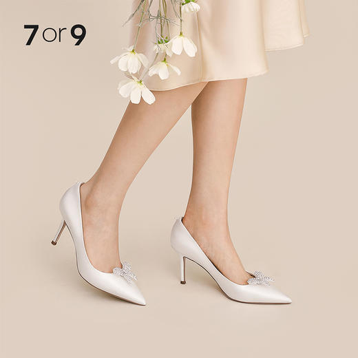 7or9-配饰 蝴蝶造型满钻前扣 商品图1