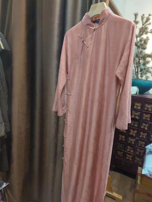 漫物记荷叶领喇叭袖旗袍 商品图0